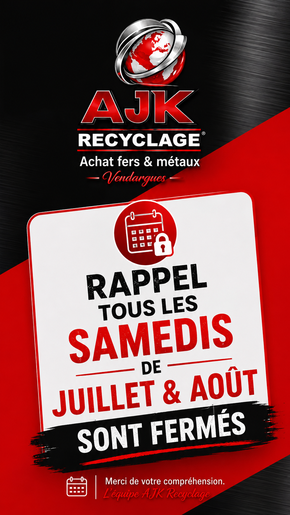 📢 Petit rappel !
